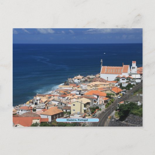Madeira, Portugal Postkarte (Vorderseite)