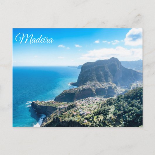 Madeira, Portugal Postkarte (Vorderseite)