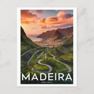 Madeira Portugal Postkarte