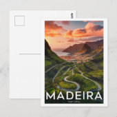 Madeira Portugal Postkarte (Vorne/Hinten)