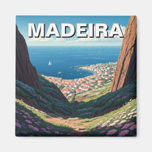Madeira Portugal Reisen Magnet