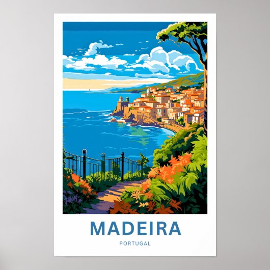 Madeira Portugal Reisen Print Poster (Vorne)