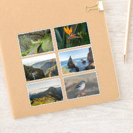 Madeira Portugal Travel Photography Sticker sheet