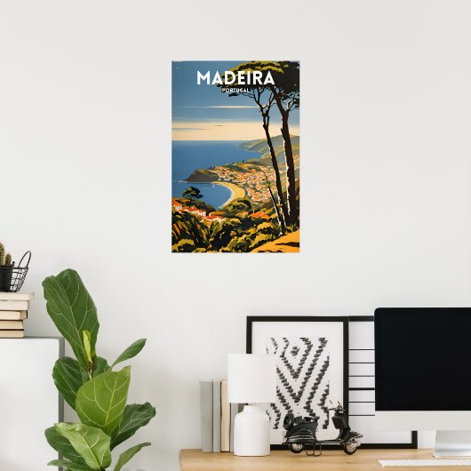 Madeira Poster (Heimbüro)
