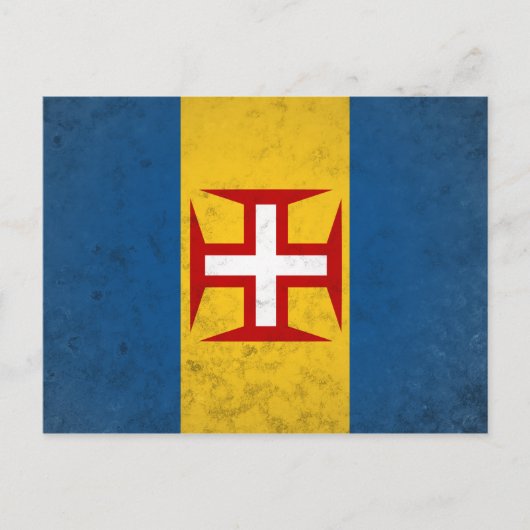 Madeira Postkarte (Vorderseite)