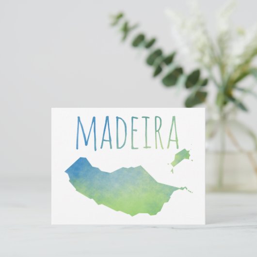 Madeira Postkarte (Stehend Vorderseite)