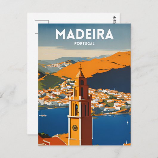 Madeira Postkarte (Vorne/Hinten)