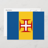 Madeira Postkarte (Vorne/Hinten)