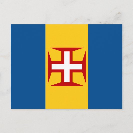 Madeira Postkarte (Vorderseite)