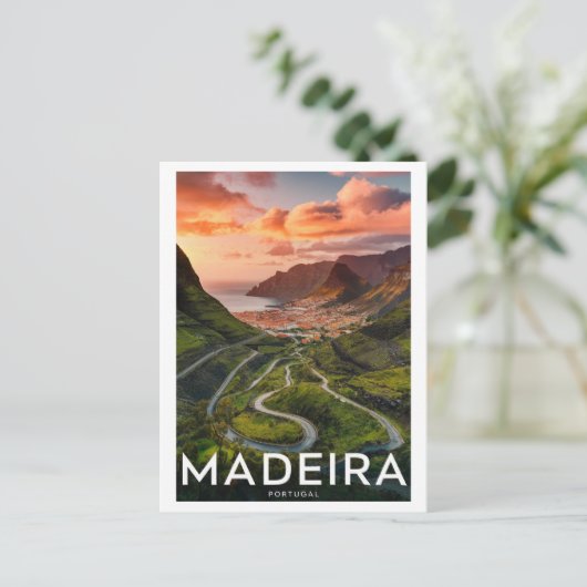 Madeira Postkarte (Stehend Vorderseite)