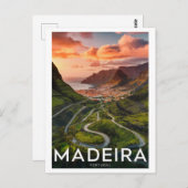 Madeira Postkarte (Vorne/Hinten)