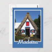 MADEIRA-Postkarte - anpassen Postkarte (Vorne/Hinten)