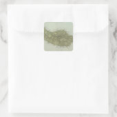 Madeira Quadratischer Aufkleber (Tasche)