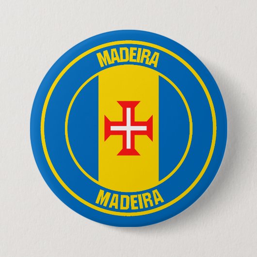 Madeira-RundEmblem Button (Vorderseite)