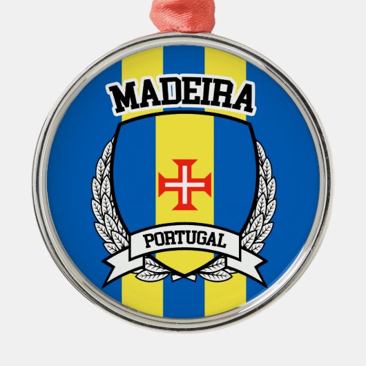 Madeira Silbernes Ornament (Vorne)