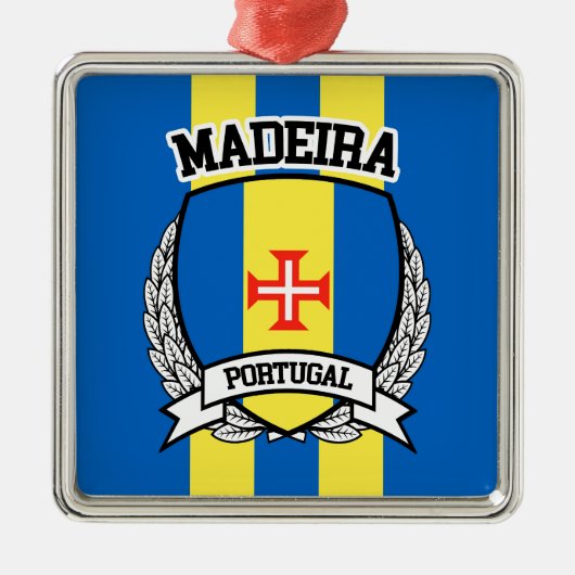 Madeira Silbernes Ornament (Vorne)