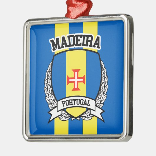 Madeira Silbernes Ornament (Links)