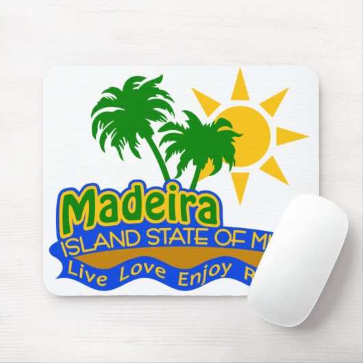 Madeira Staat Mind Mousepad (Mit Mouse)