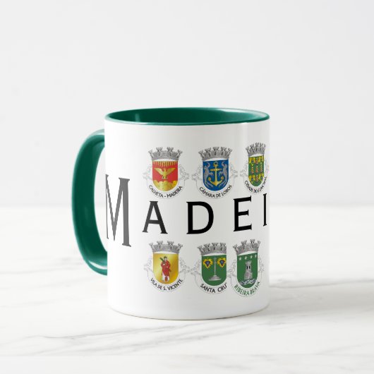 Madeira* Wappen Tasse (Vorderseite Links)
