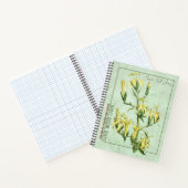 Madeiran Marvel: Musschia wollastonii Notebook Notizblock (Innenseite)