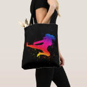 Mädel+Kämpfer;Kampfkunst+Farbe+Splash;Weibchen+Fei Tasche (Von Nahem)