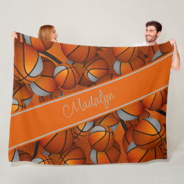 Mädelbällchen personalisiert fleecedecke