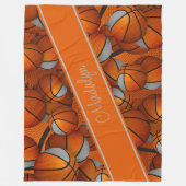 Mädelbällchen personalisiert fleecedecke (Vorderseite)