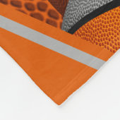 Mädelbällchen personalisiert fleecedecke (Ecke)