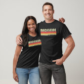 MADELEINE Geschenkname Personalisiert Retro Vintag T-Shirt (Unisex)