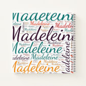 Madeleine Notizblock (Rückseite)