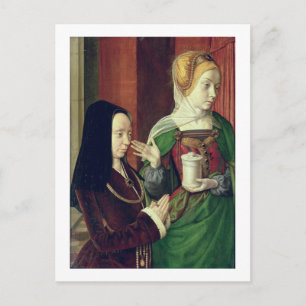 Madeleine of Bourgogne präsentiert von St. Mary Ma Postkarte