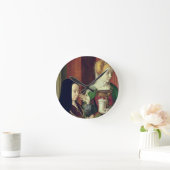 Madeleine of Bourgogne presented by St. Mary Magda Runde Wanduhr (Zuhause)