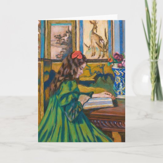 Madeleine Reading | Armand Guillaumin Karte (Vorderseite)