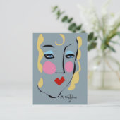 Madeleine war für Matisse geplagt Postkarte (Stehend Vorderseite)