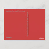 Madeleine war für Matisse geplagt Postkarte (Rückseite)