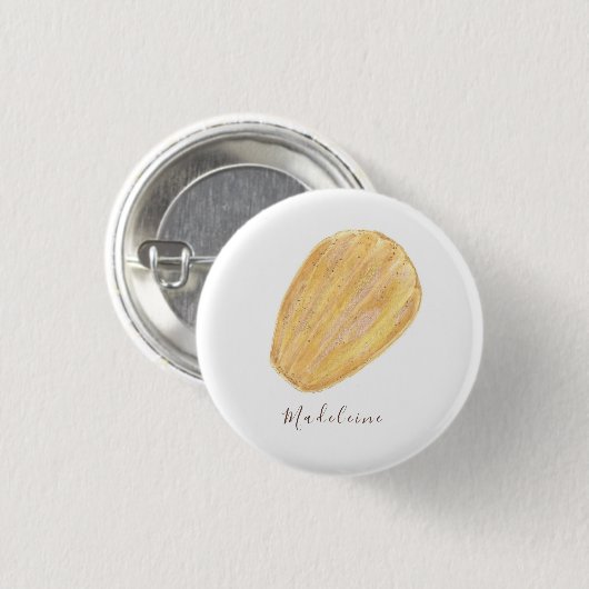 Madeleine Wasserfarbe Button (Vorne & Hinten)