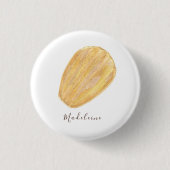 Madeleine Wasserfarbe Button (Vorderseite)