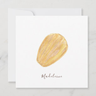 Madeleine Wasserfarbe Karte
