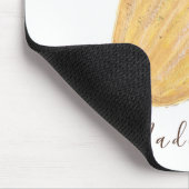 Madeleine Wasserfarbe Mousepad (Ecke)