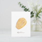 Madeleine Wasserfarbe Postkarte (Stehend Vorderseite)