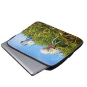 Madeliefjes plukkende fubby's. laptopschutzhülle (Vorne Knopf)