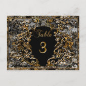 Madelina Habersham Viktorianische Tischnummer Card (Vorderseite)