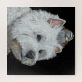 Madeline das Westie-Rätsel Puzzle (Horizontal)