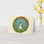 Madeline in Kranz-Karte Karte (Gelbe Blume)