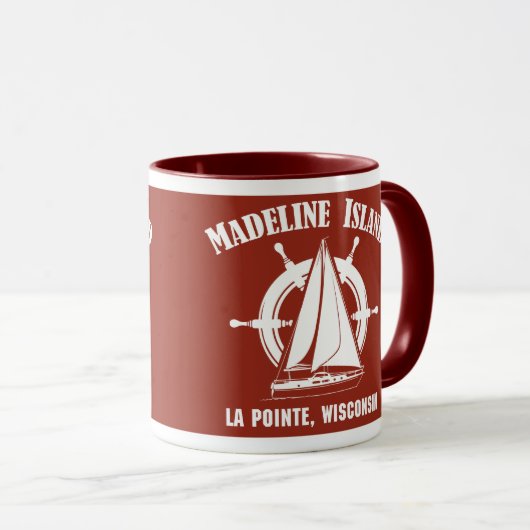 Madeline-Insel-Tasse Tasse (VorderseiteRechts)