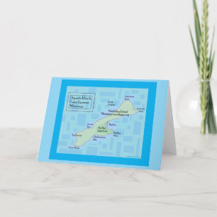 Madeline Island Blank Notecard 2025 Karte