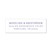 MADELINE & KRISTOPHER Formal Serif Black Permastempel (Design)
