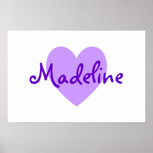 Madeline Lila Poster (Vorne)