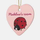 Madeline-Zimmer Keramikornament (Links)