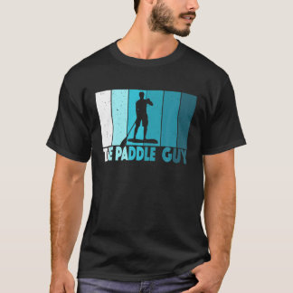 Mädels, die den Typ aufstehen, Paddeljunge SUP T-Shirt